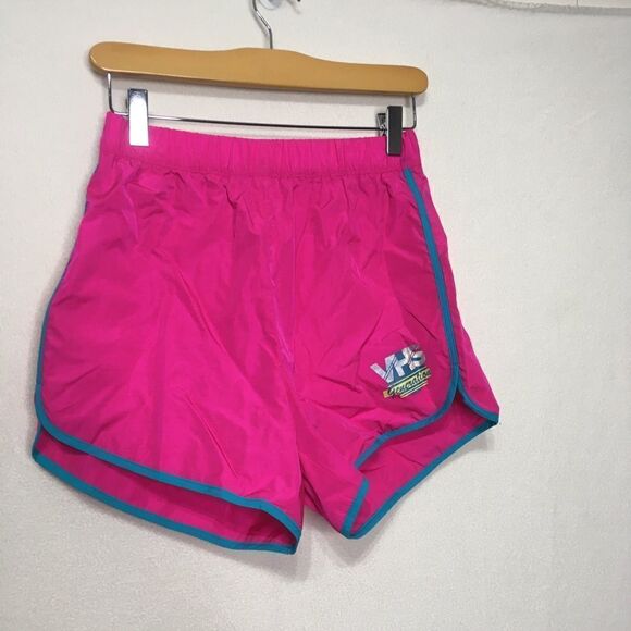 Twik Retro 90s Pink Nylon  Shorts Sz XS - Picture 3 of 8
